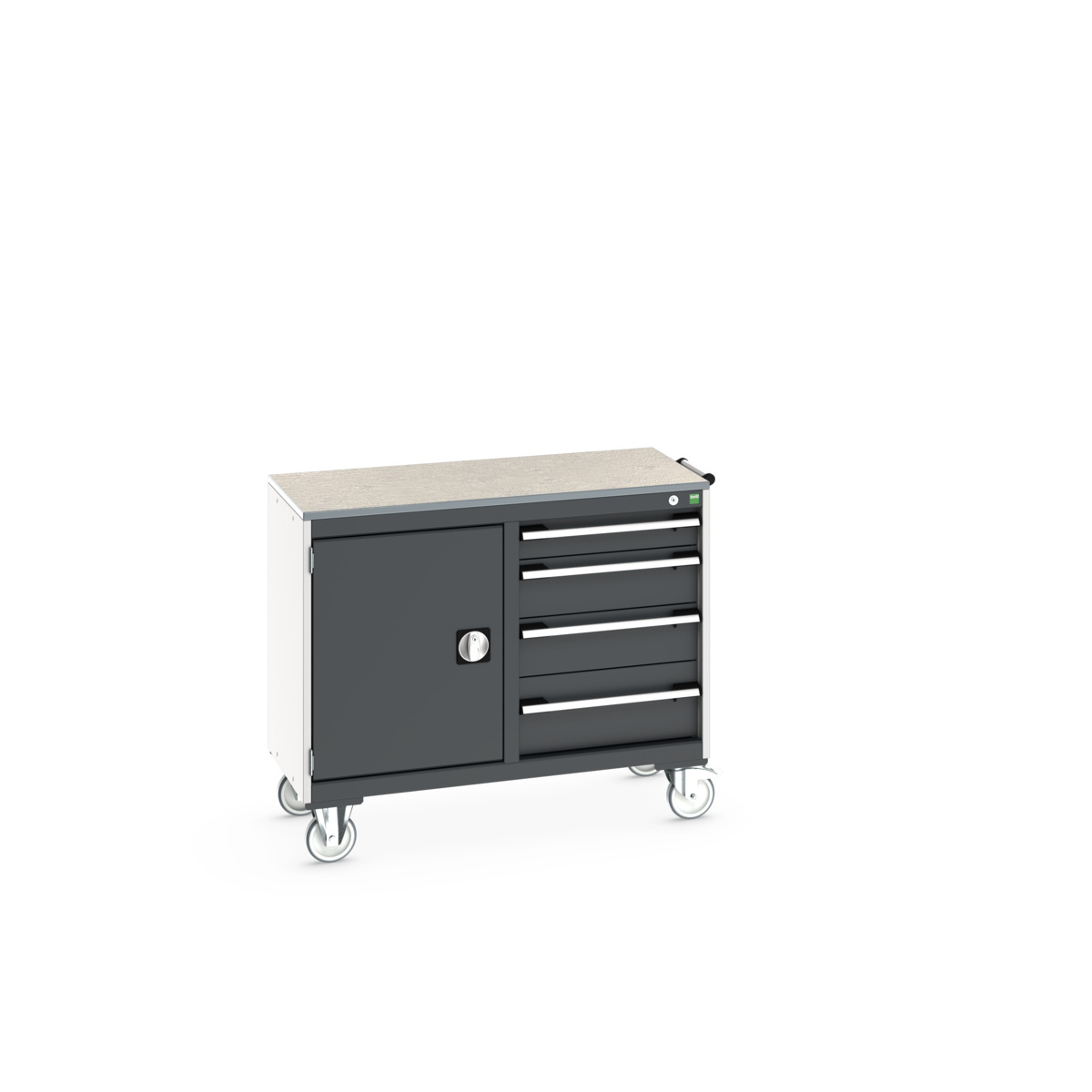 41006005.19V - cubio mobile cabinet 50/50 (lino)