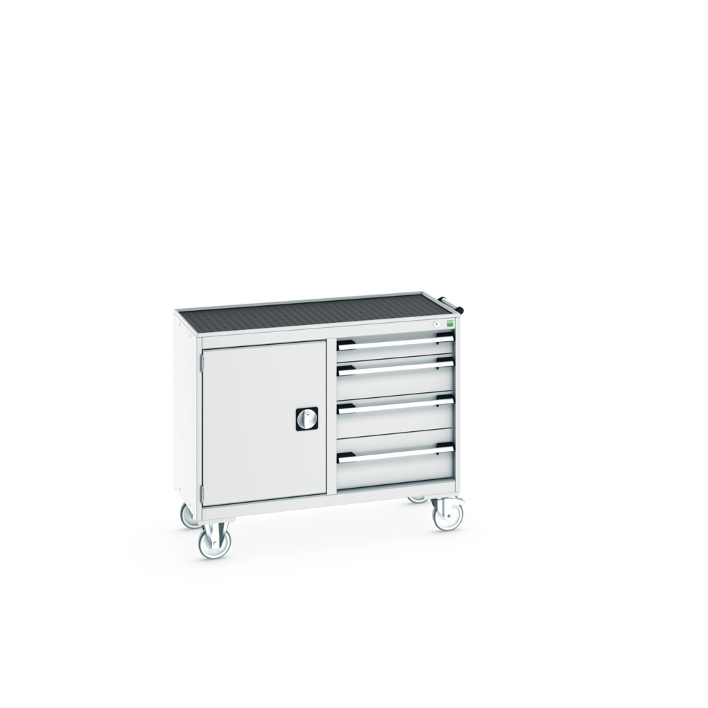 41006006.16V - cubio mobile cabinet 50/50 (top tray)