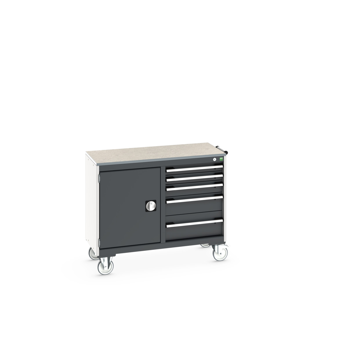41006008.19V - cubio mobile cabinet 50/50 (lino)