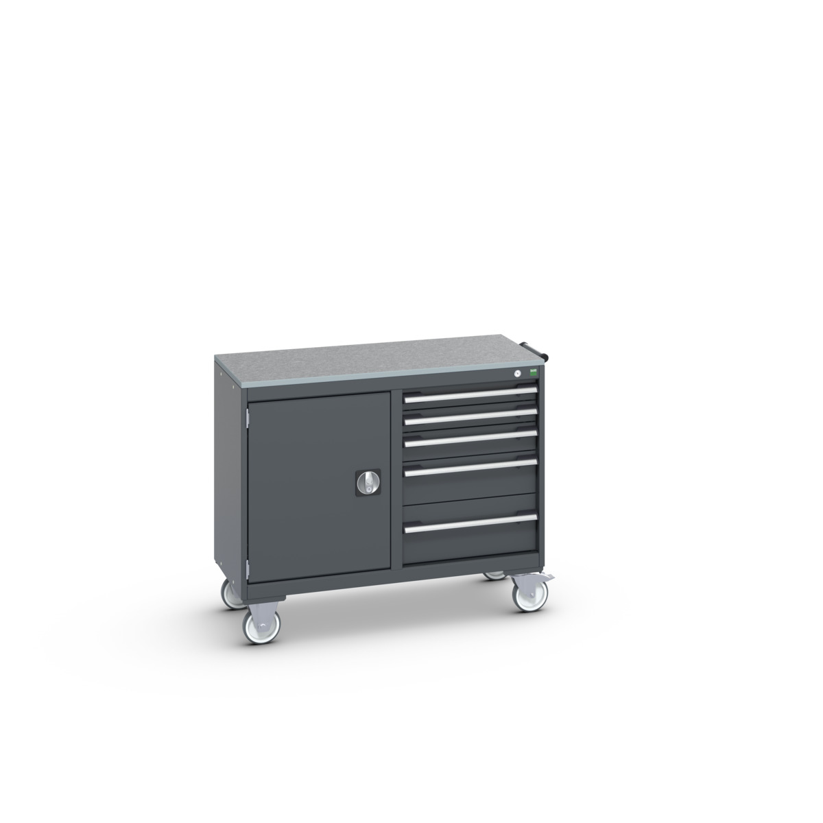 41006008.77V - cubio mobile cabinet 50/50 (lino)