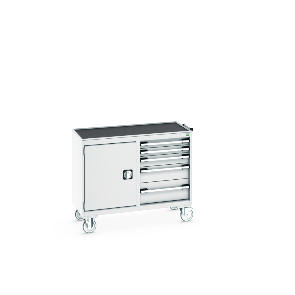 41006009.16V - cubio mobile cabinet 50/50 (top tray)