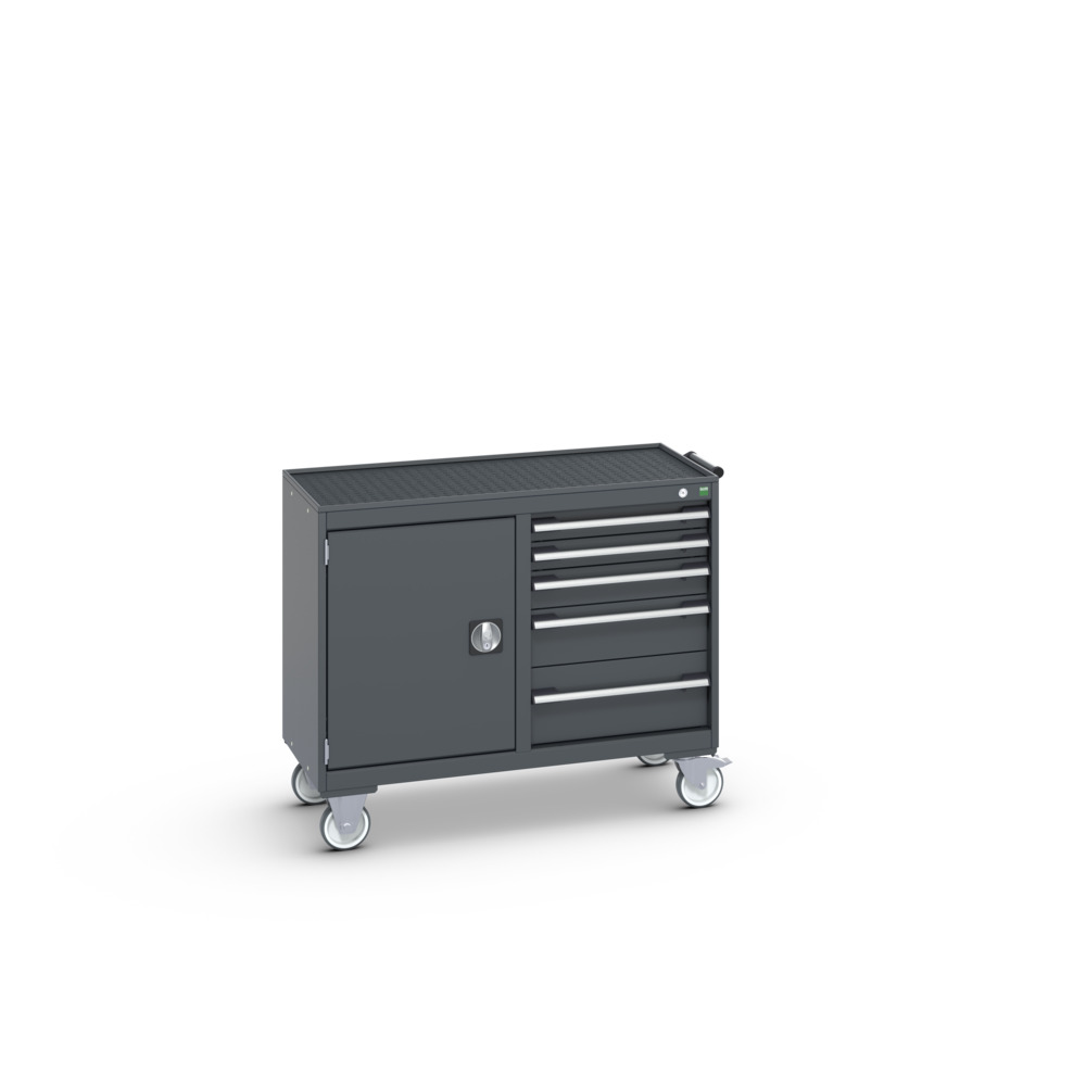 41006009.77V - cubio mobile cabinet 50/50 (top tray)