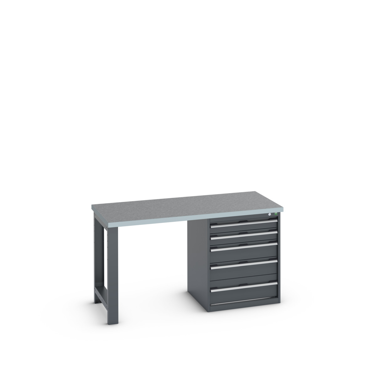 41003135.77V - cubio pedestal bench (lino)