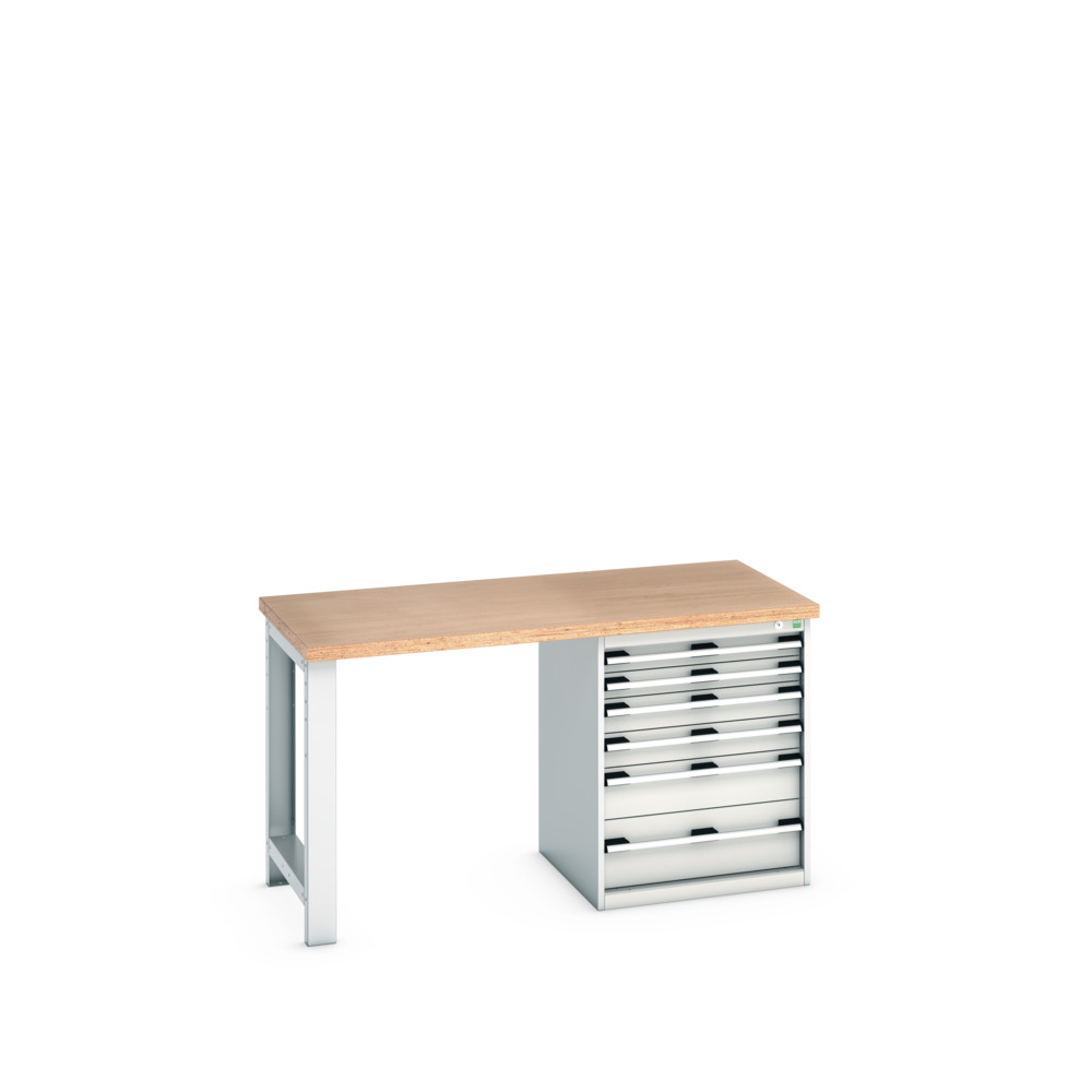 41003139.16V - cubio pedestal bench (mpx)
