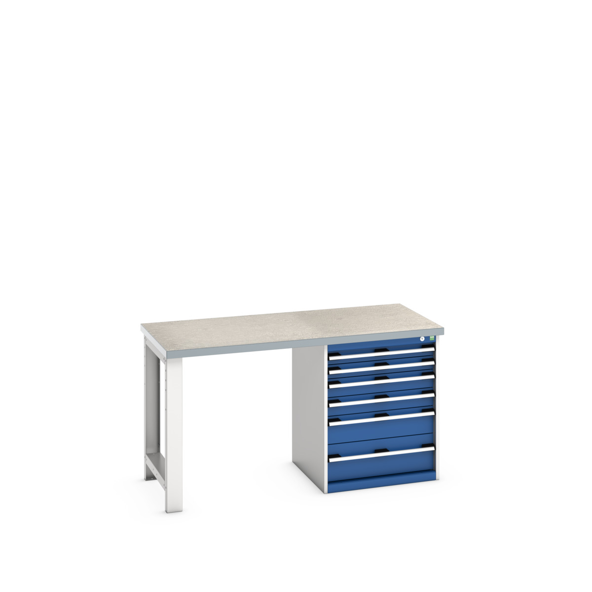 41003141.11V - cubio pedestal bench (lino)