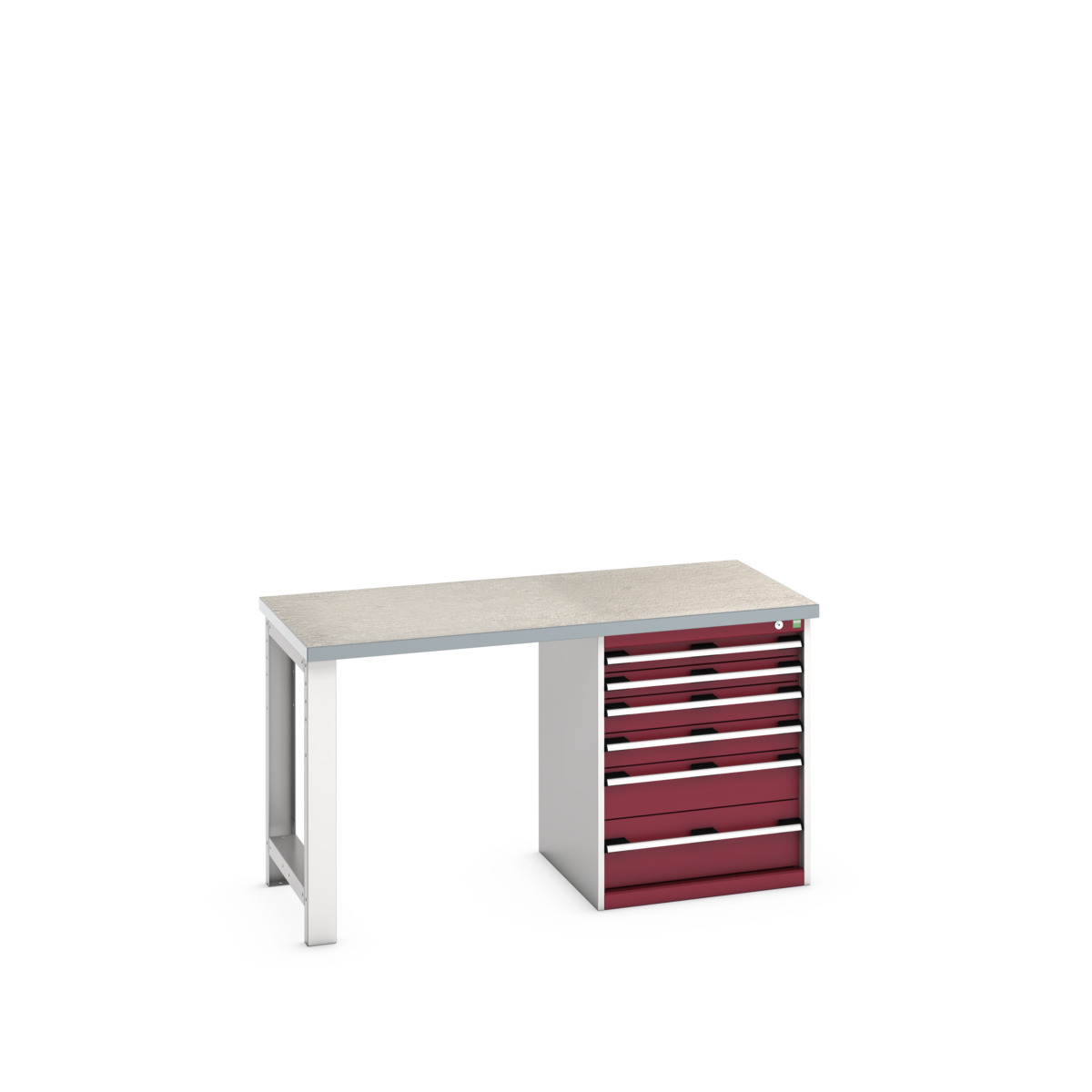 41003141.24V - cubio pedestal bench (lino)