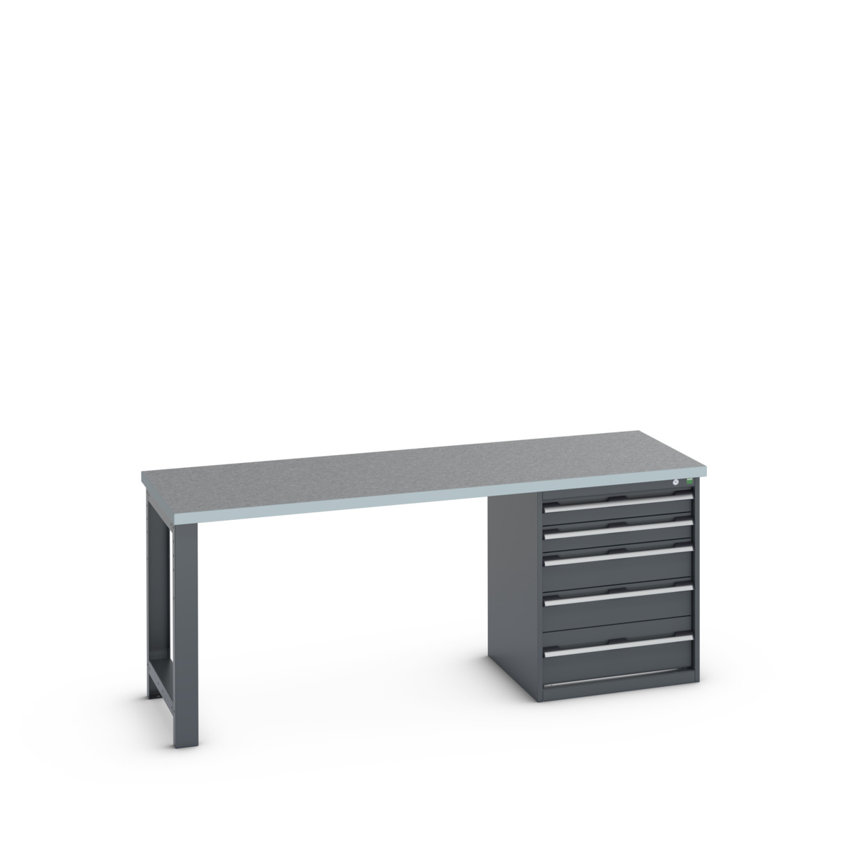 41003231.77V - cubio pedestal bench (lino)