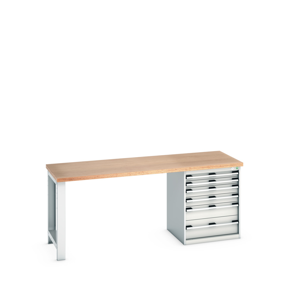41003235.16V - cubio pedestal bench (mpx)