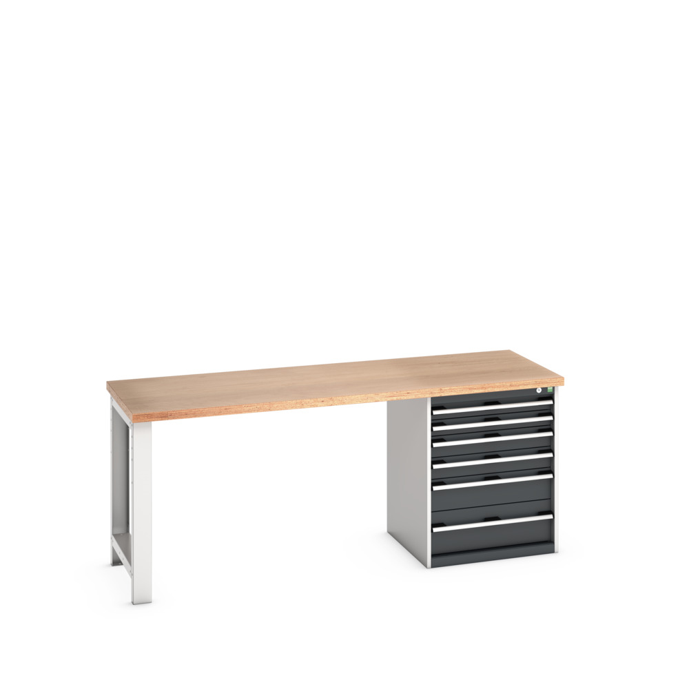41003235.19V - cubio pedestal bench (mpx)
