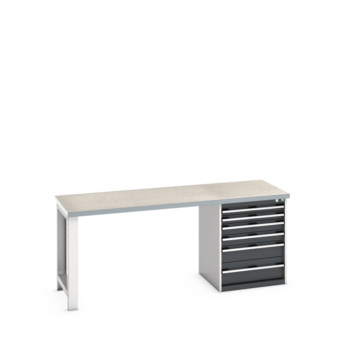 41003237. - cubio pedestal bench (lino)