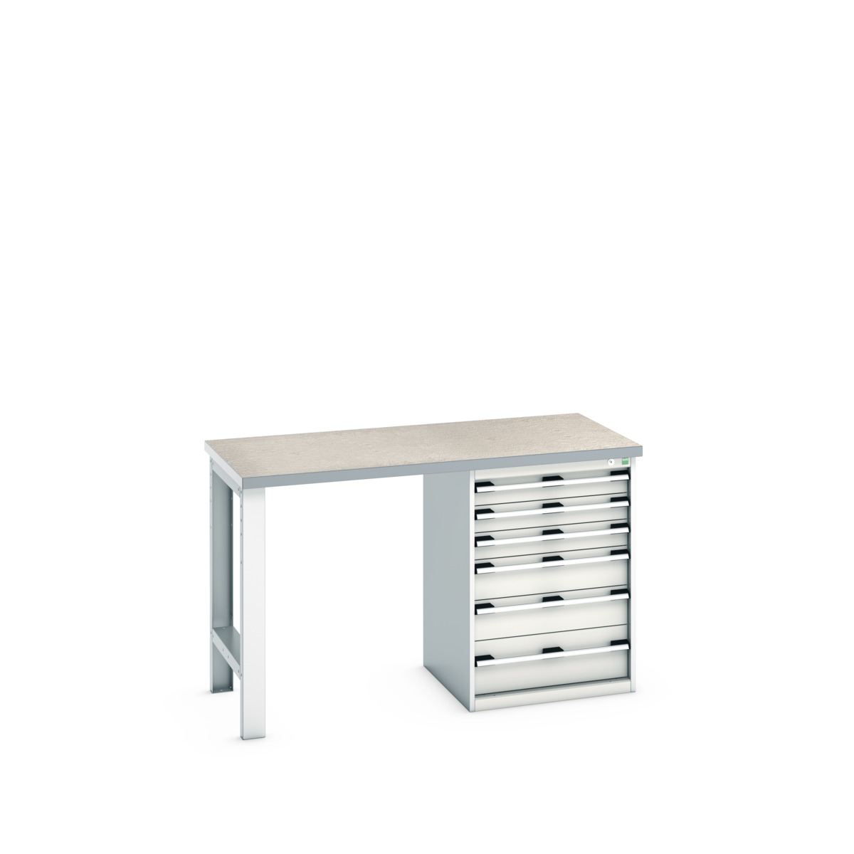 41003493.16V - cubio pedestal bench (lino)