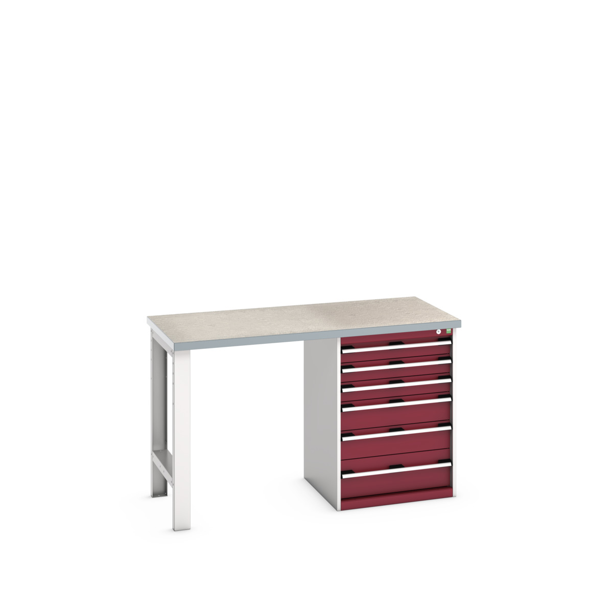 41003493.24V - cubio pedestal bench (lino)