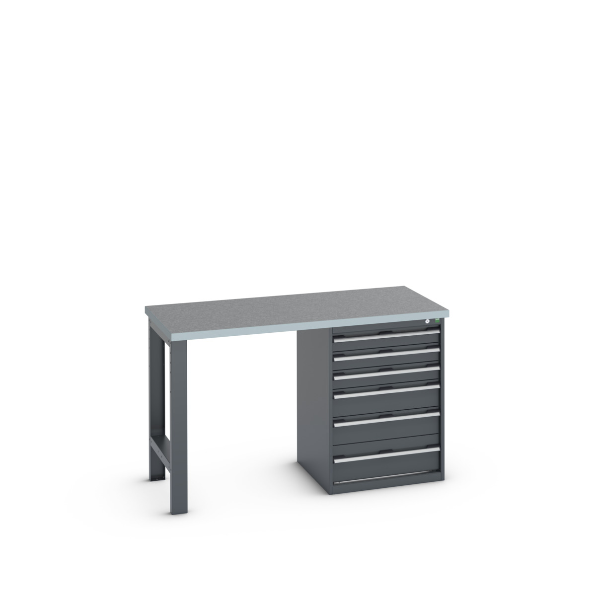 41003493.77V - cubio pedestal bench (lino)