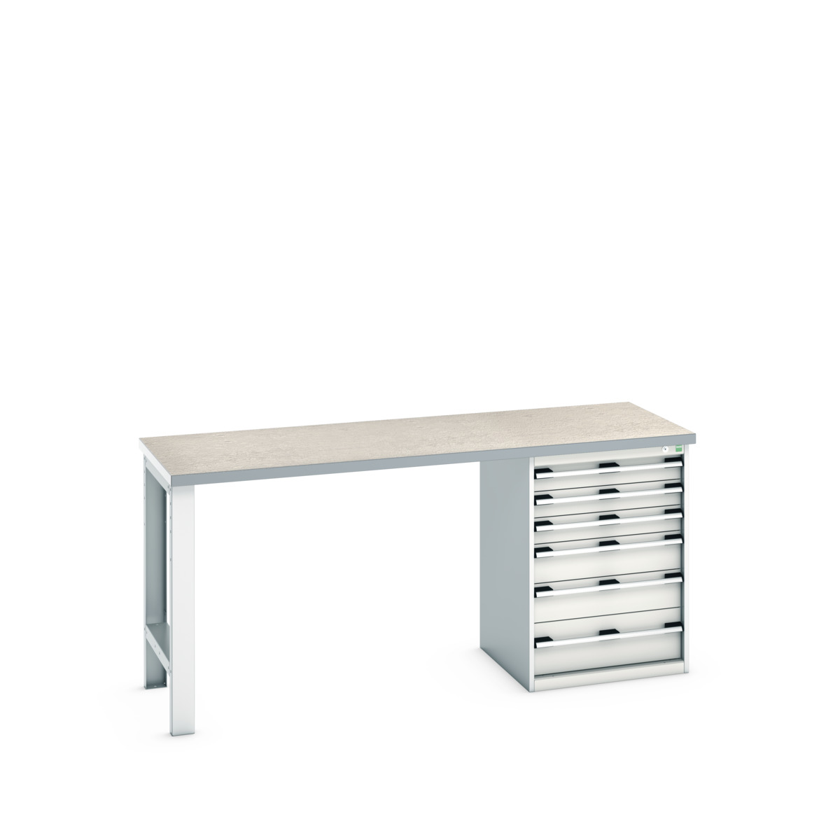 41003495.16V - cubio pedestal bench (lino)