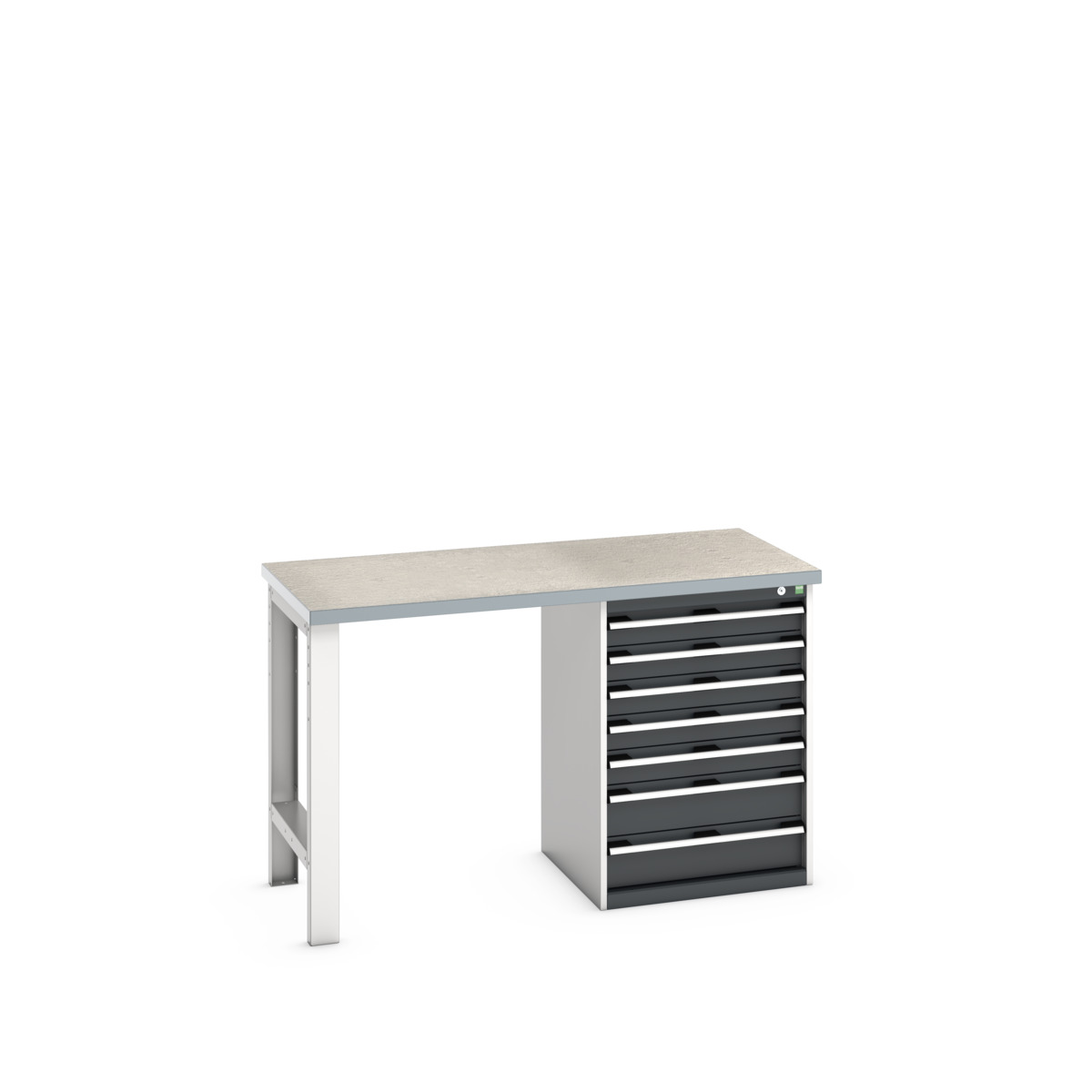 41003497.19V - cubio pedestal bench (lino)