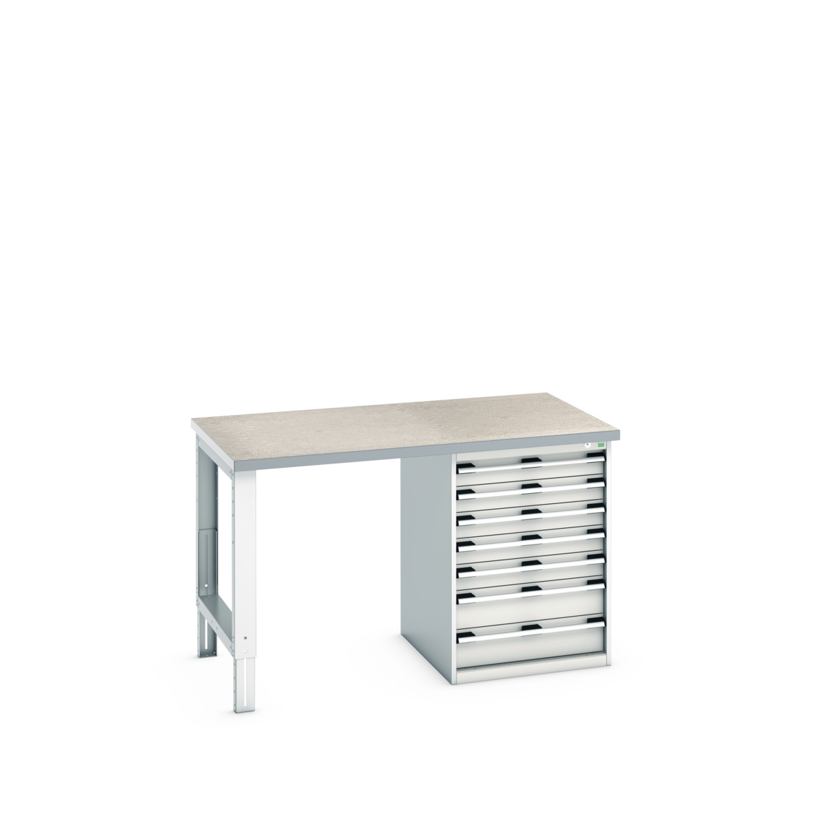 41003499.16V - cubio pedestal bench (lino)