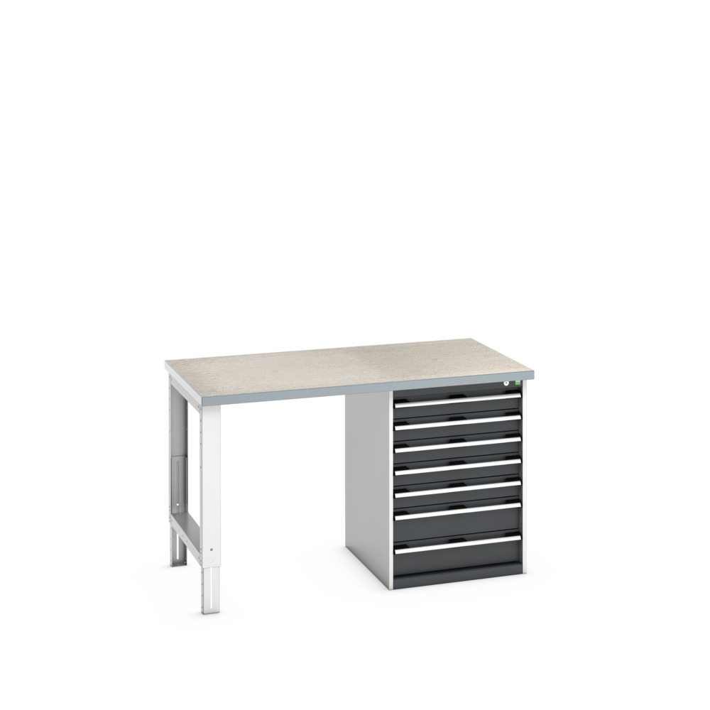 41003499.19V - cubio pedestal bench (lino)