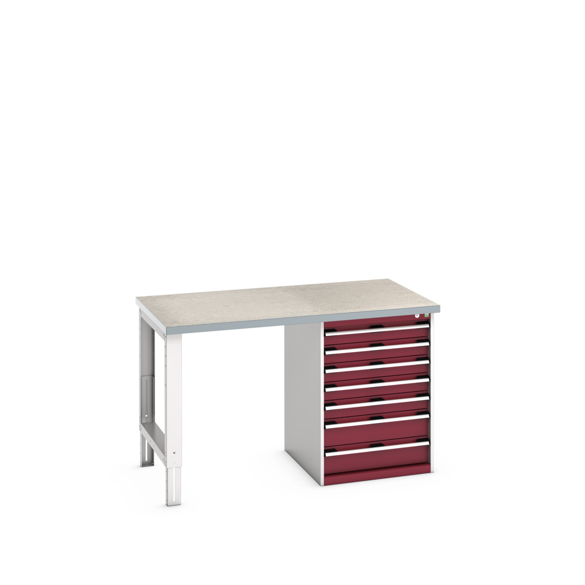 41003499.24V - cubio pedestal bench (lino)
