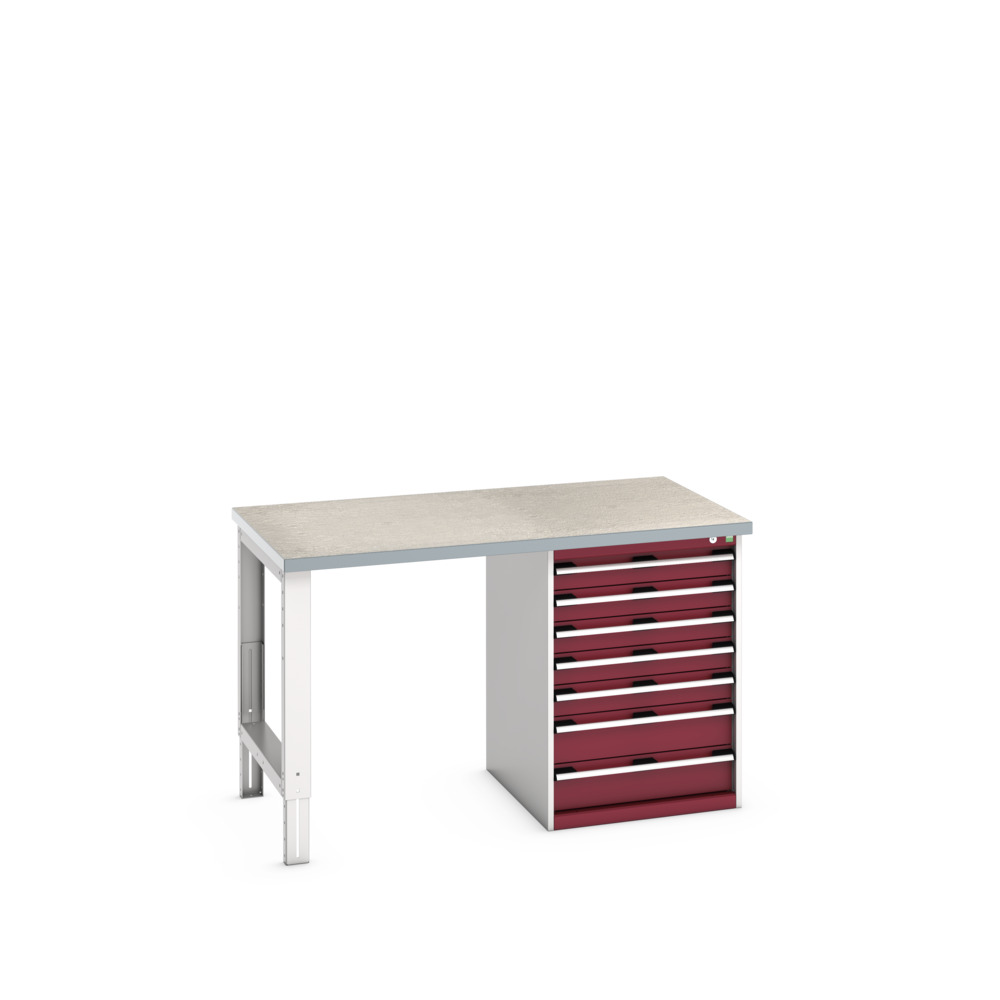 41003499.24V - cubio pedestal bench (lino)