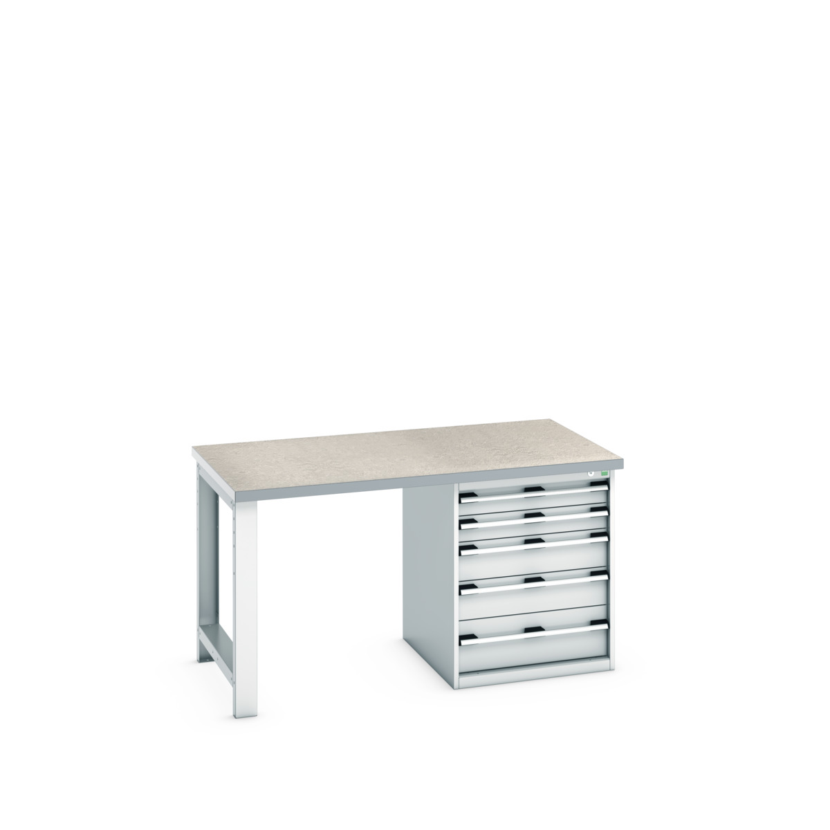 41004110.16V - cubio pedestal bench (lino)