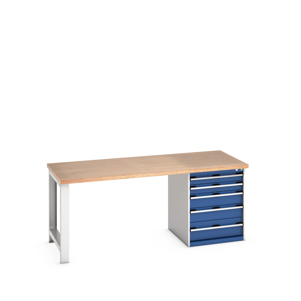 41004111.11V - cubio pedestal bench (mpx)