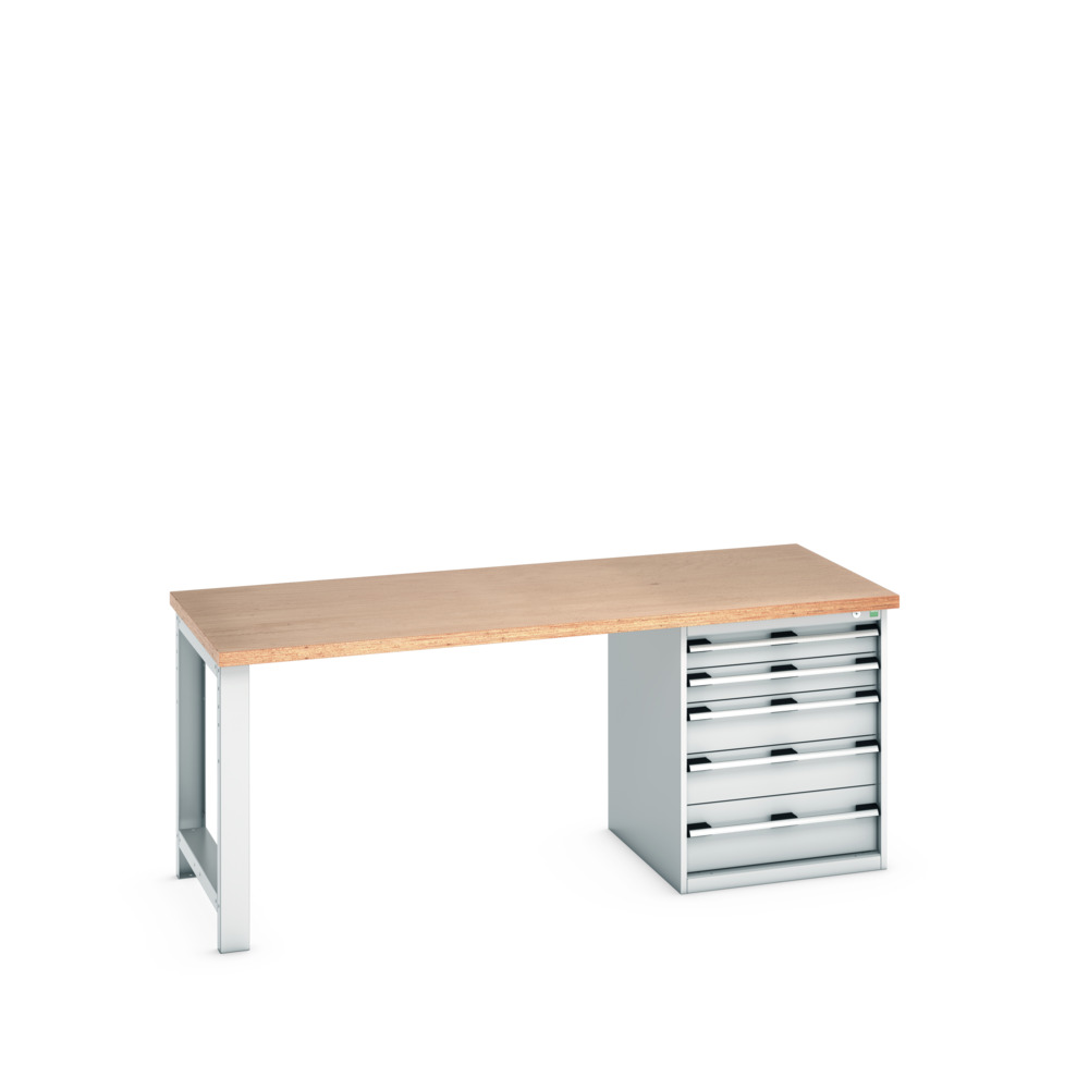 41004111.16V - cubio pedestal bench (mpx)