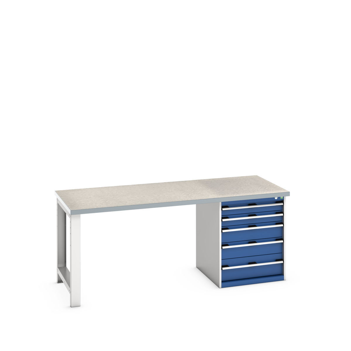 41004112.11V - cubio pedestal bench (lino)