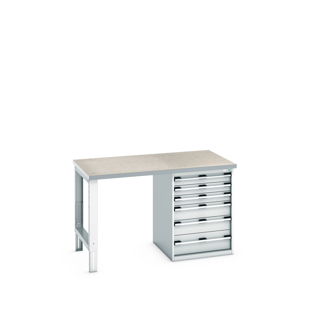 41004118.16V - cubio pedestal bench (lino)