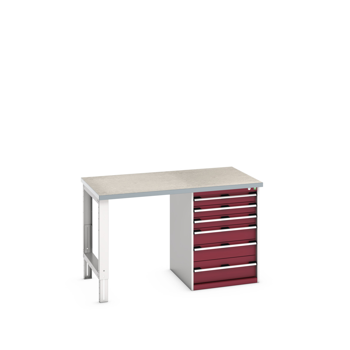 41004118.24V - cubio pedestal bench (lino)