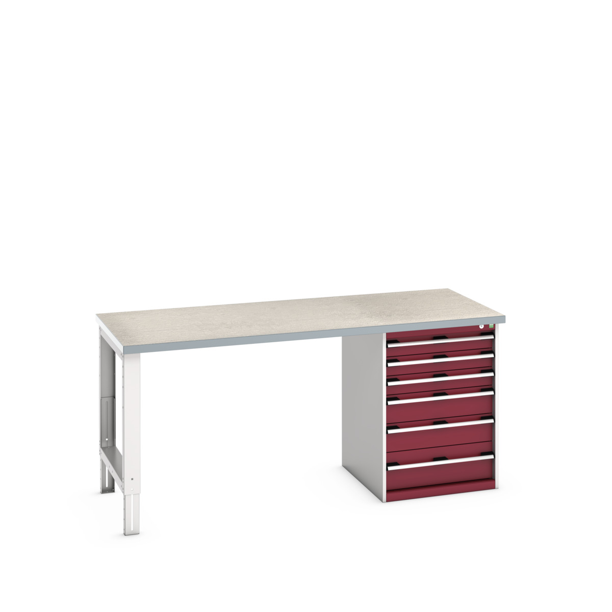 41004120.24V - cubio pedestal bench (lino)
