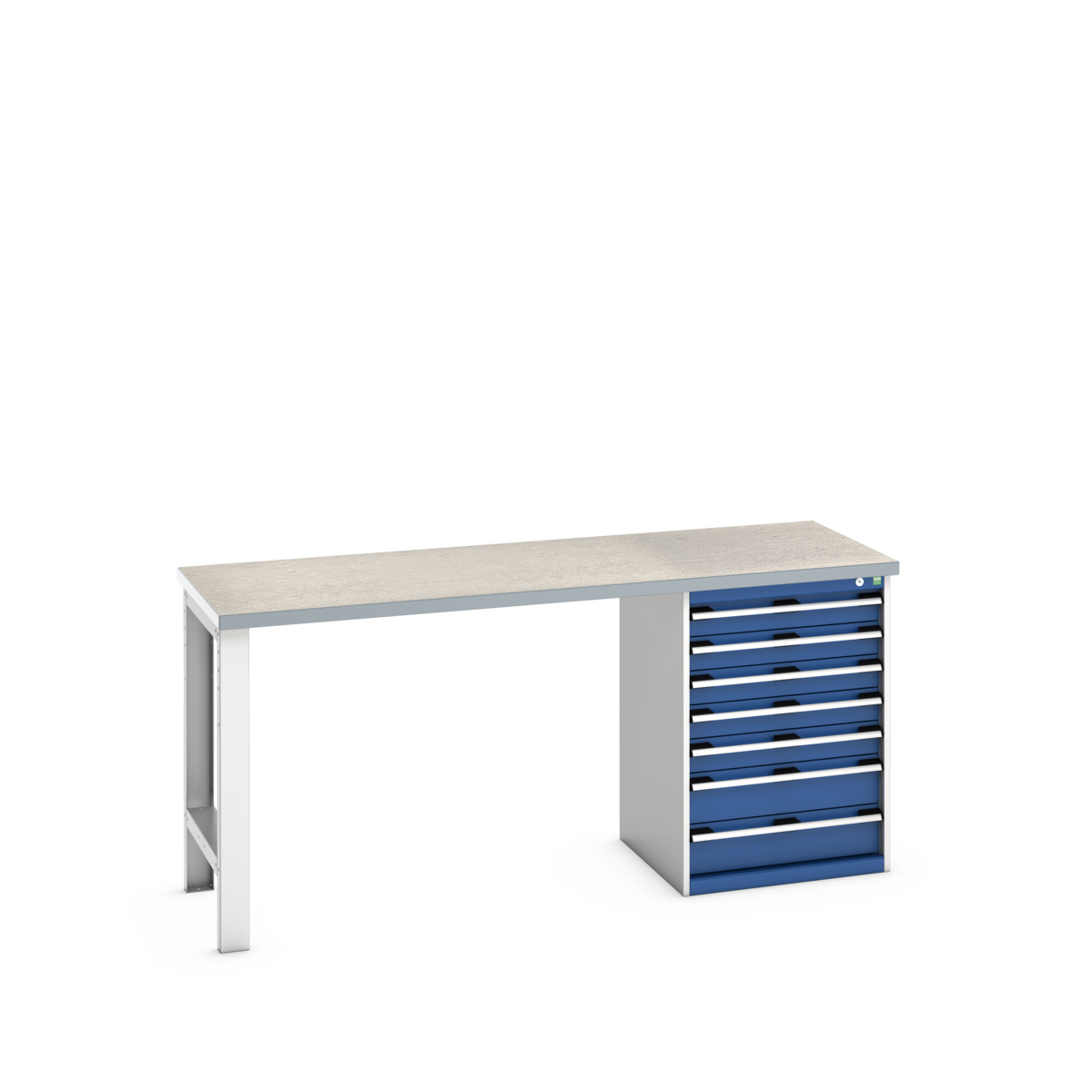41004122.11V - cubio pedestal bench (lino)