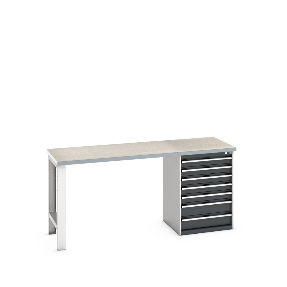 41004122.19V - cubio pedestal bench (lino)