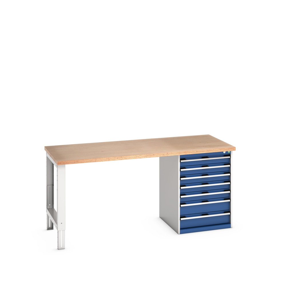41004123.11V - cubio pedestal bench (mpx)