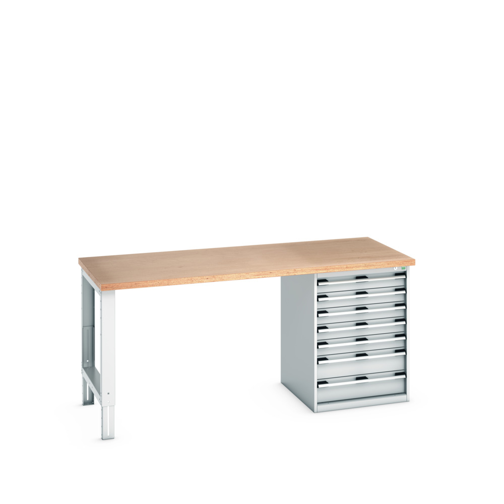 41004123.16V - cubio pedestal bench (mpx)