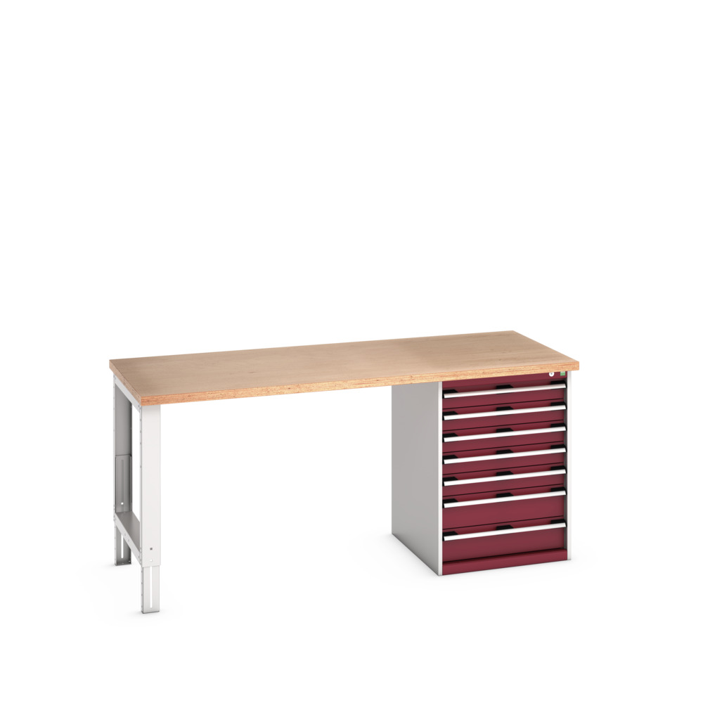 41004123.24V - cubio pedestal bench (mpx)