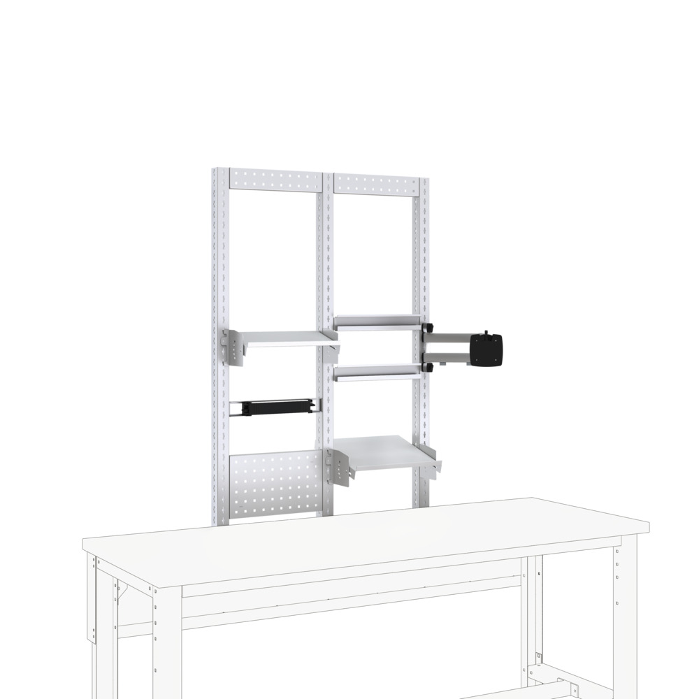 41010197.16 - cubio bench rear frame kit